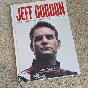 Nascar Jeff Gordon Hard Cover Book